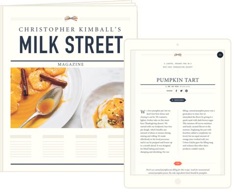 Milk Street Magazine | Milk Street