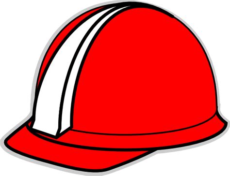 Red Hard Hat Clip Art at Clker.com - vector clip art online, royalty ...