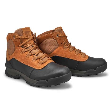 Sorel Men S Buxton Lite Lace Waterproof Boot Softmoc