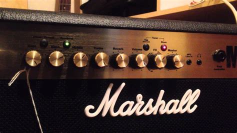 Marshall Mg Fx Review Youtube