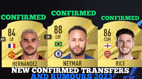 Fifa New Confirmed Transfers Rumours Ft Neymar Vlahovic