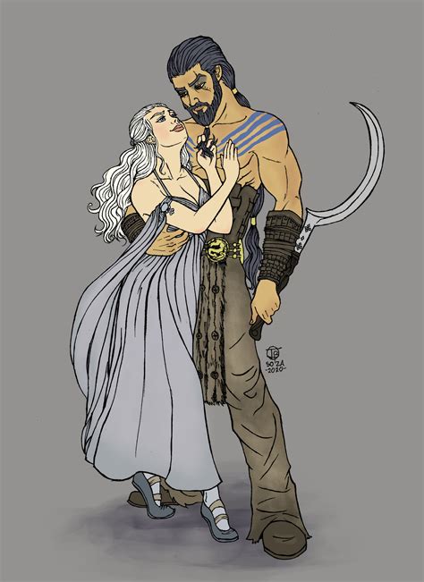 Daenerys Targaryen And Khal Drogo