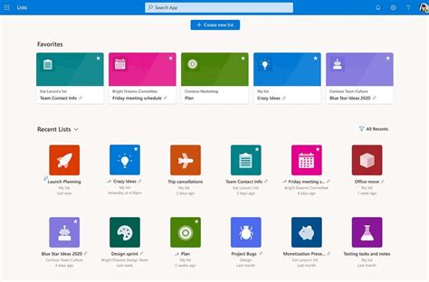 The new Microsoft Lists app now available for all Microsoft 365 users