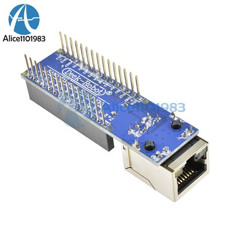 ENC28J60 Ethernet Shield For Arduino Nano 3 0 RJ45 Webserver Module EBay