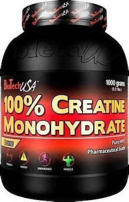 Biotech Usa Creatine Monohydrate Gr Unflavoured Skroutz Gr