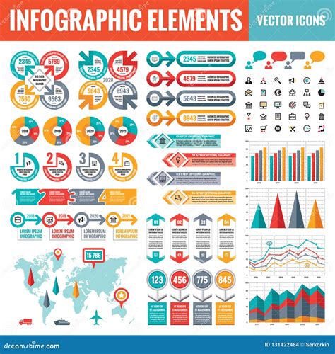 Colecci N De La Plantilla De Los Elementos De Infographic Ejemplo En