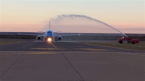 El Aeropuerto El Tehuelche De Madryn Lidera El Crecimiento En