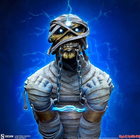 Iron Maiden Sideshow Figures Of Powerslave Eddie Trooper Eddie Now