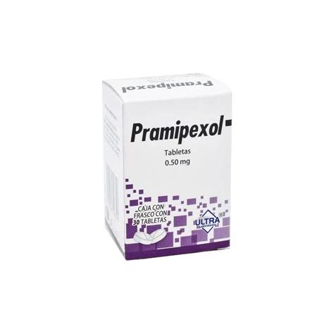 Pramipexol Diclorhidrato De Pramipexol 50mg 30 Tabletas