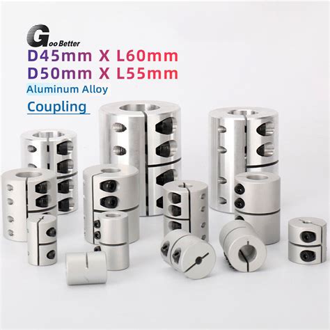 D Mm X L Mm Aluminum Alloy Cnc Coupling Rigid Clamp Jaw Coupler Motor