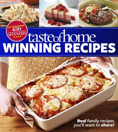Taste of Home Winning Recipes, All-New Edition | Book by Taste Of Home