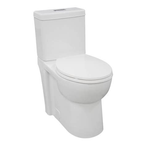 Glacier Bay 4 8 3l Dual Flush Concealed Trapway Toilet The Home Depot