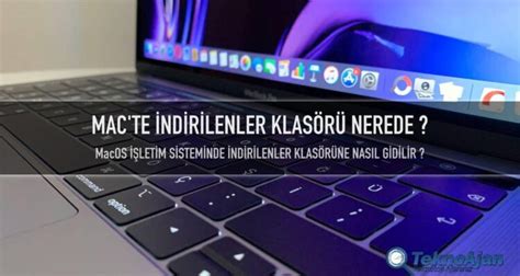 Mac'te 'İndirilenler' Klasörü Nerede, Nasıl Açılır ? - TeknoAjan.com | Teknoloji Haber