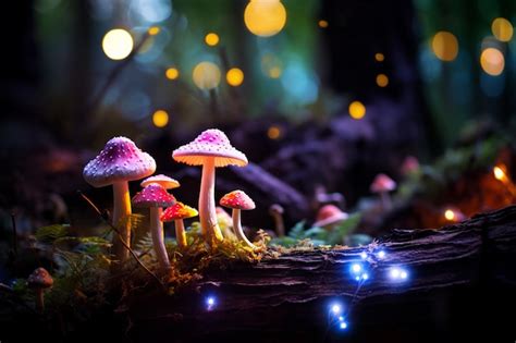 Premium Photo Fantasy Enchanted Fairy Tale Forest With Magical