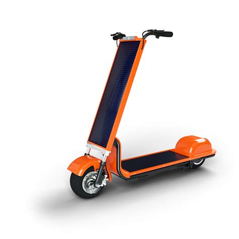 S80 Solar powered electric scooter