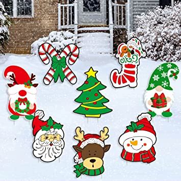 Amazon Mosoan Outdoor Christmas Decorations Pieces Christmas