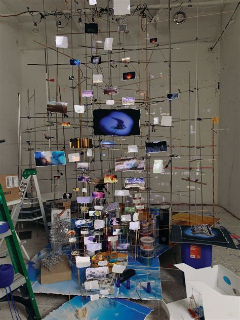 Sarah Sze BA91 At Guggenheim Starting March 31 Yale Alumni Art League