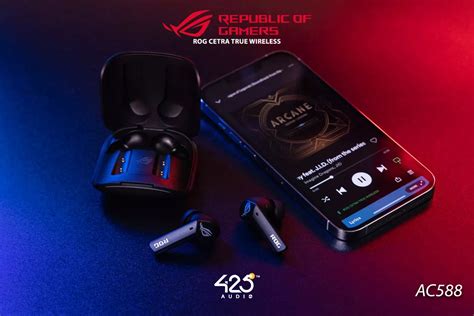 Asus Rog Cetra True Wireless หูฟังเกมมิ่งคุณภาพเยี่ยม ดีไซน์สุดเท่จาก