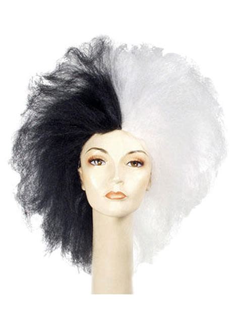 Jumbo Cruella Deville Costume Wig - City Costume Wigs