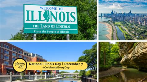 NATIONAL ILLINOIS DAY - December 7 - National Day Calendar