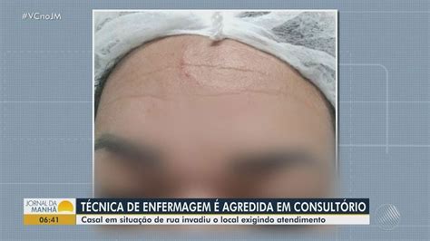 T Cnica De Enfermagem Agredida Por Casal Durante Atendimento Em