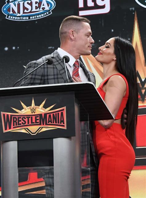 Nikki Bella and John Cena – Wrestlemania 35 Press Conference East ...