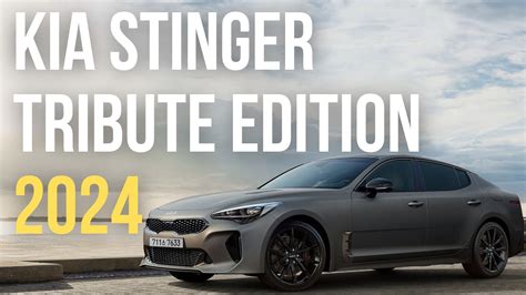 2024 Kia Stinger Tribute Edition A Final Farewell New Hub YouTube