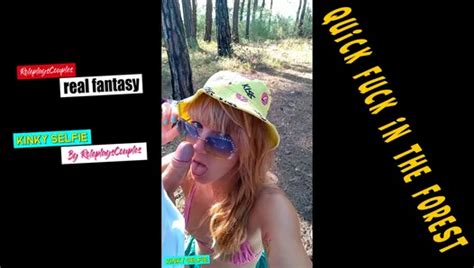 Kinky Selfie Quick Fuck In The Forest Ass Licking XHamster