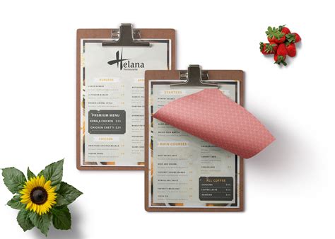 Prime Restaurant Menu Psd Template 99effects