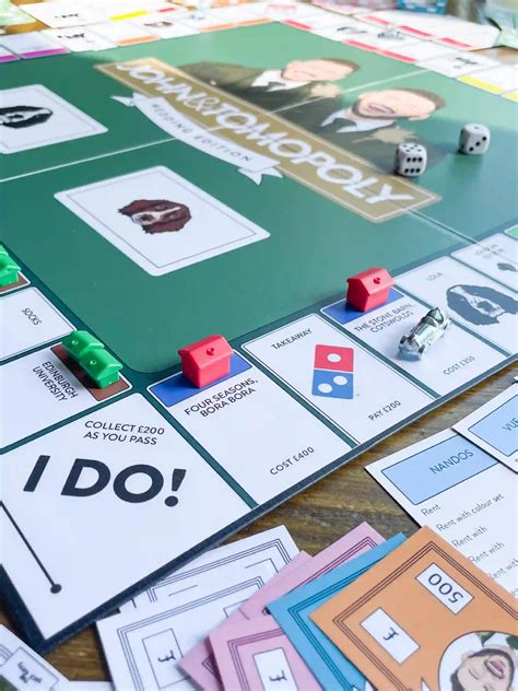 Custom Monopoly Board Game The Go To