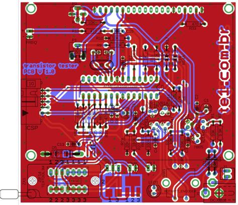 Transistor tester Mega328 mede ESR capacitor Mosfet Toni Eletrônica