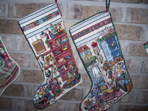 Counted Cross Stitch Christmas Stockings