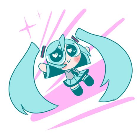 Miku Ppg By Yokokinawa On Deviantart