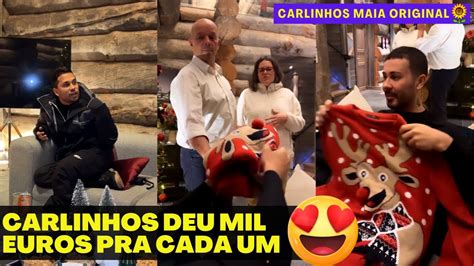 GANHOU PRESENTE VEJA O QUE CARLINHOS MAIA FEZ PELOS EMPREGADOS DE LÁ