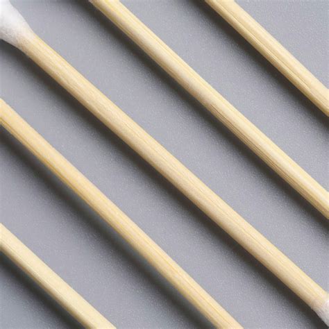 Custom Biodegradable Bamboo Stick Cotton Swabs 200 Count Kanmine