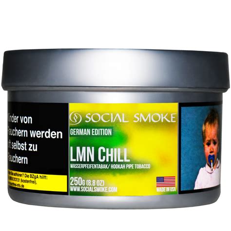 Social Smoke Tobacco 220 G LMN CHILL