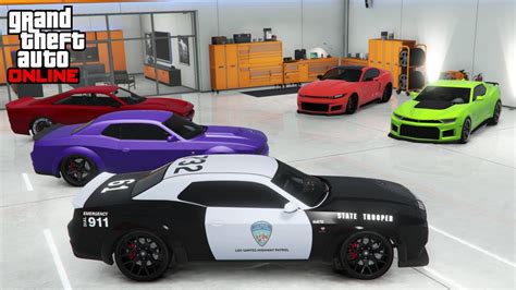 GTA Online Garage Tour 2024 YouTube