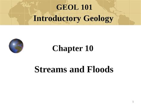 PPT Chapter 10 Streams And Floods DOKUMEN TIPS