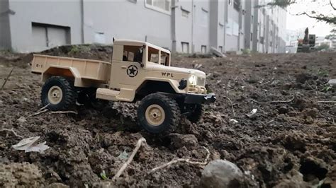 WPL B 1 1 16 Mini Off Road RC Military Truck RTR YouTube