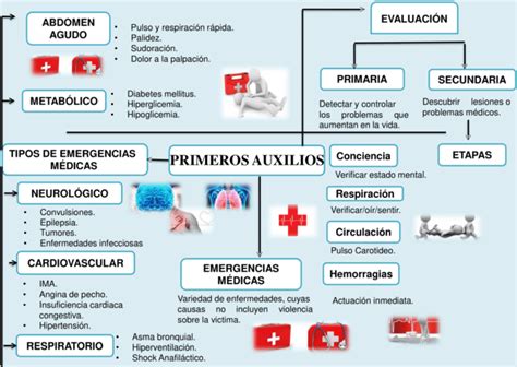 Mapas Conceptuales De Los Primeros Auxilios 【descargar】