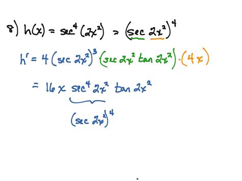 The Chain Rule For Finding Derivatives 1 Math Calculus