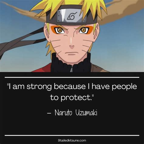 The 101 Best Naruto Quotes You’ll Love – 9 Tailed Kitsune