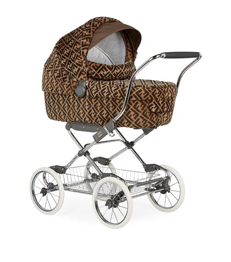 Fendi Kids Fun Fur Pram | Harrods US