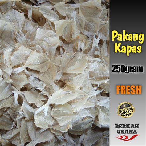 Ikan Asin Tipis Pakang Kapasan Kering Fresh Per Gram Lazada Indonesia