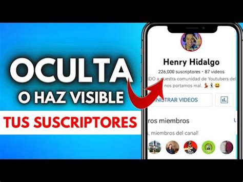 Como OCULTAR El Numero De SUSCRIPTORES De YOUTUBE Desde Celular 2022