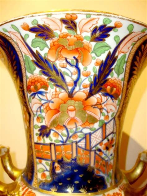 An Ornately Decorated Vase Is On Display