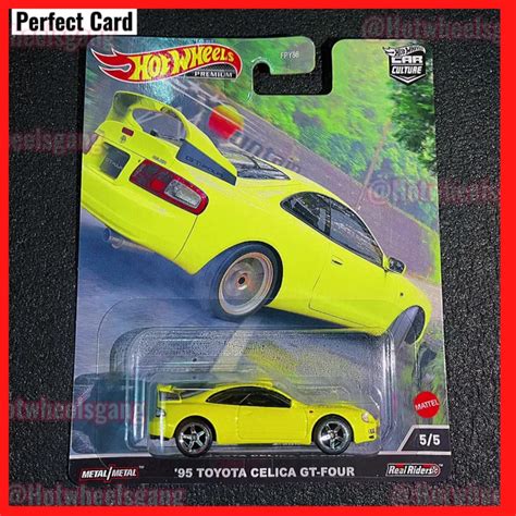 Hot Wheel Toyota Celica GT Four First Casting Mountain Drifters Premium Car Collections JDM