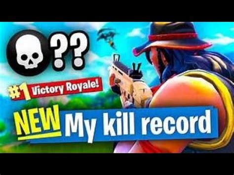 Jessaye De Battre Mon Record De Kille Fortnite Battle Royal YouTube