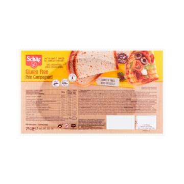 Sch R Gluten Free Pain Campagnard G Bestellen Jumbo