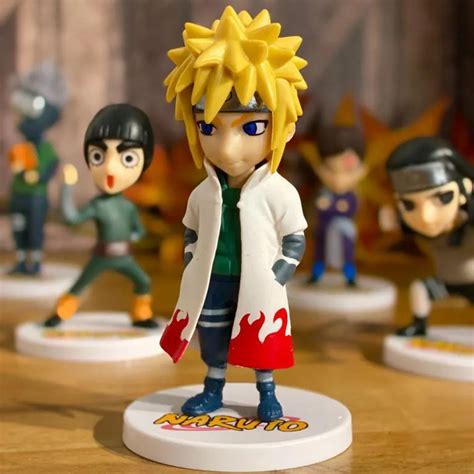 Boneco Miniatura Namikaze Minato Naruto Shippuden Distribuidora Coelmar